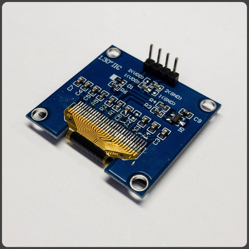 OLED Display Module 1.3" 128x64 SPI / IIC I2C SSH1106 - White - Picture 4 of 4