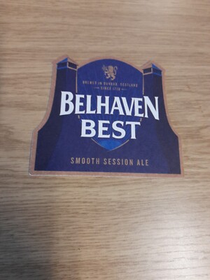 Belhaven Best - Smooth Session Ale - Beermat - 2023
