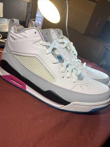 Jordan Flight 9.5 White Tropical Teal 