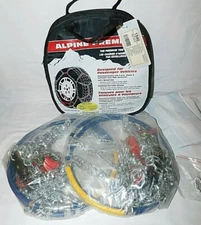 1540 Alpine Premier Diamond Pattern Tire Chains - Never Used