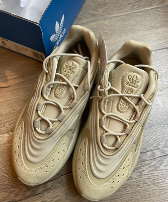NEW Adidas Ozelia Men Originals Casual Shoe Beige Tan Sneaker GV7685 Savann  US 6 | eBay