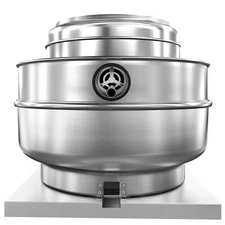 Centrifugal Upblast Hood Exhaust Fan Ventilation Fan For Restaurant Kitchen 110V