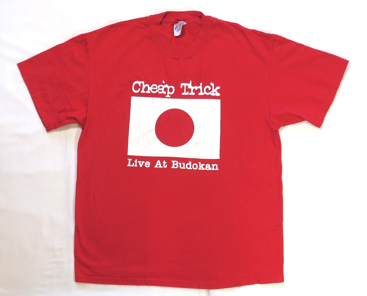 Cheap Trick Tシャツ ビンテージ　L Cheap Trick Vintage T Shirt 1998 Celebrate Budokan Tour USA
