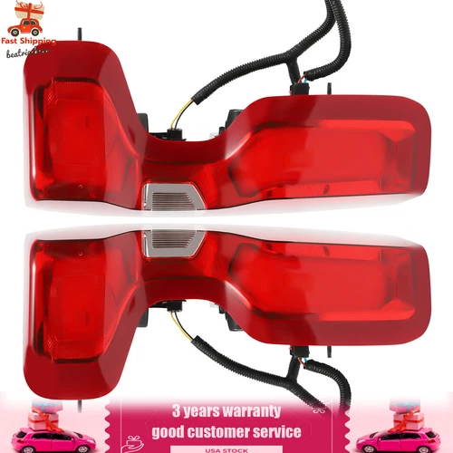 Halogen Tail Light Right Side for Chevy Silverado 2500 3500 HD 2019-2023SY7- - Picture 7 of 24