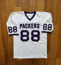 Vintage 80s Champion Packers #88  Purple White Football Collegiate Jersey USA 