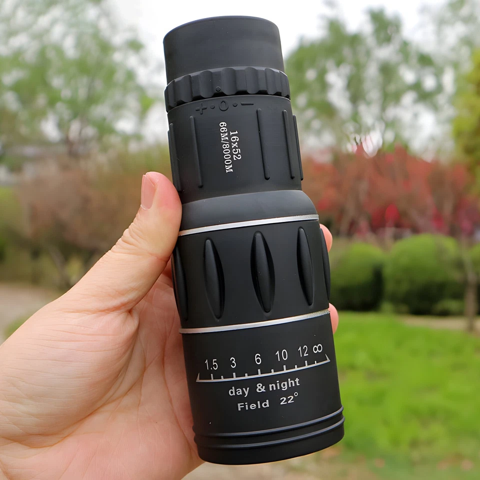 Monokular 16x52 Fernglas Teleskop Starscope Fernrohr Teleskop Tragbar Reto - Bild 2 von 4