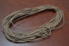 10 METER BROWN FAUX LEATHER BEADING CORD STRING 2MM T-2764A