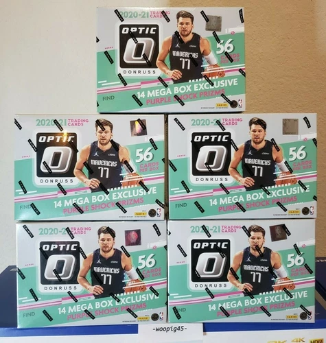 2020-21 Donruss Optic NBA MEGA BOX Target Purple Shock Prizm! New Sealed!🔥