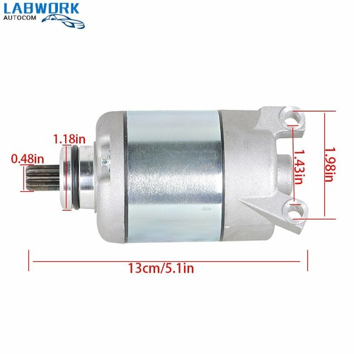 Starter for Honda TRX450ER TRX450R 450 ATV 2006 2007 2008 2009 2010 2011 2012 - Picture 1 of 6