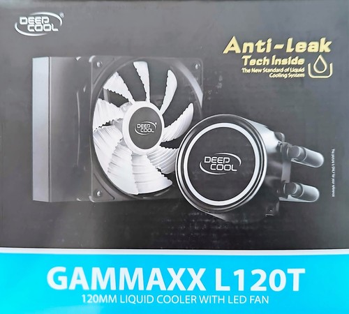 DeepCool GAMMAXX L120T RED - 120 mm Liquid Cooler With Red Led Fan - Photo 5/7