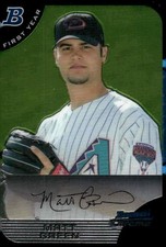 2005 Bowman Draft Picks & Prospects #BDP87 Matt Green Chrome
