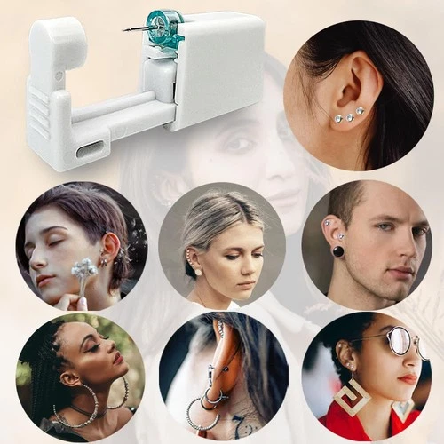6 Pack Ear Piercing Kit, Disposable Gun, Self Gun,... image 7