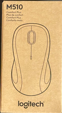 Logitech M510 WIRELESS MOUSE, High-Precision, 7 Buttons