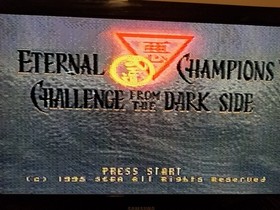 &curren; Eternal Champions Challenge From The Dark Side &curren; (Game Disc) Sega CD