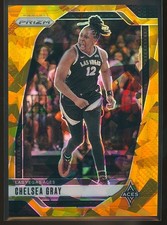 Chelsea Gray 2024 Panini Prizm WNBA Gold Ice Prizm #84 2/10