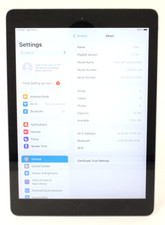 Apple iPad 6TH Gen A1893 32GB 9.7" Wifi Only Space Gray Tablet; 6174214