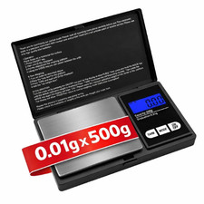 0.01G-500G DIGITAL WEIGHING SCALES POCKET GRAMS SMALL KITCHEN GOLD JEWELLERY