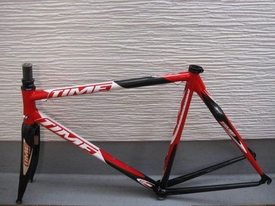 TIME ロードバイク VX Special Pro Time VX Special Pro Carbon Road Bike Frame Red Black Size 52 | eBay