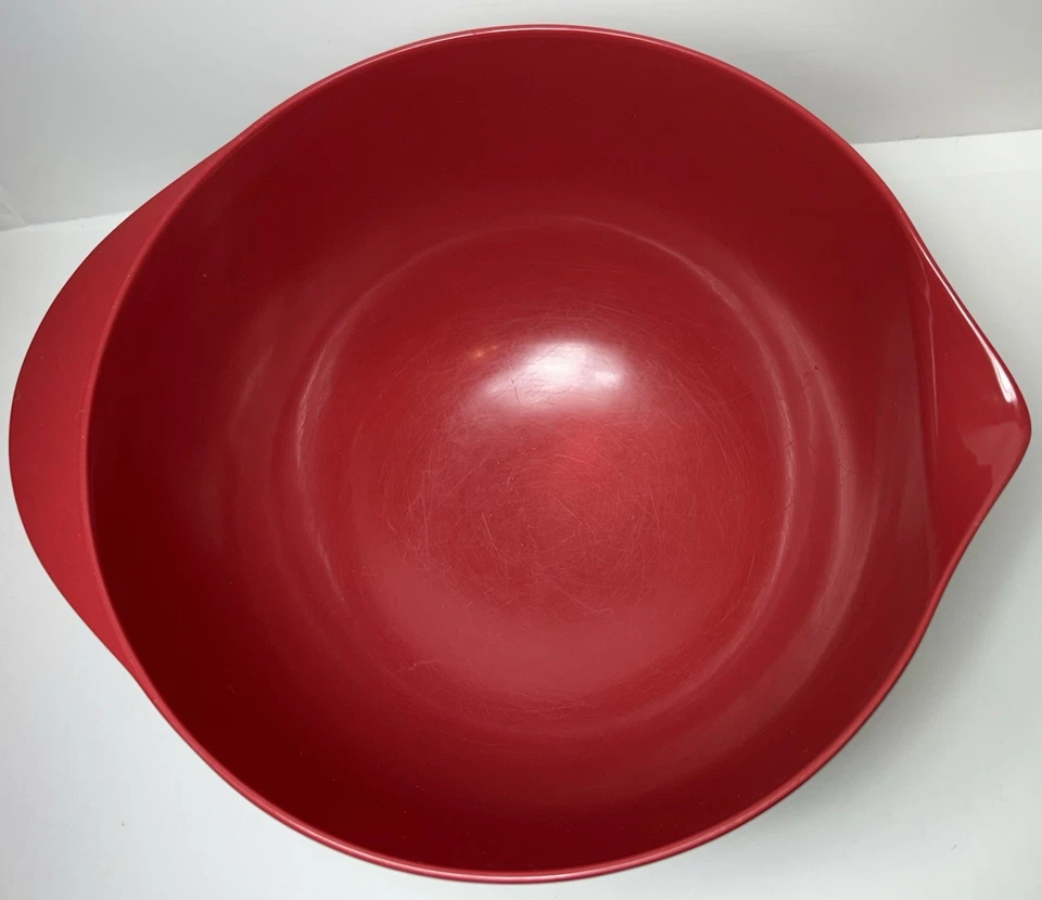 Juego de 3 cuencos mezcladores de melamina glaseado Cake Boss 3, 2 y 1,8 cuartos Foto 2 de 4