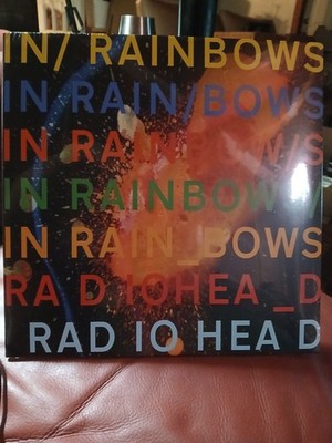 Radiohead In Rainbows 180 Gram Vinyl LP Reissue XL NEW Sealed with Split