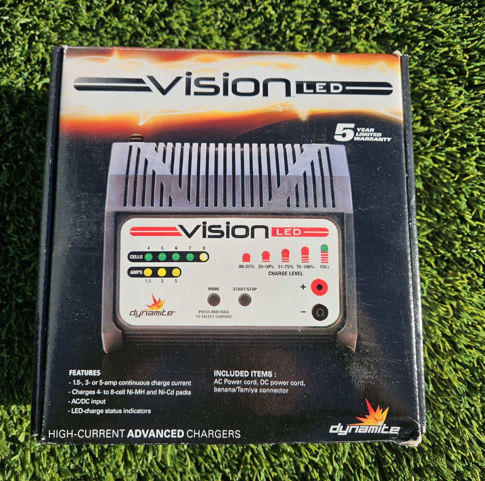 Dynamite Vision AC/DC Battery Charger DYN4069 NIB high-curre