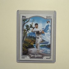 2025 Topps X Bob Ross the Joy of Baseball - Connor Norby #82 (RC)