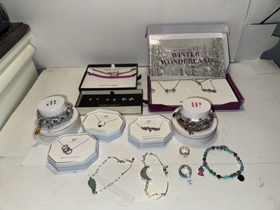 Bomb Party Mixed Lot of Jewelry Earrings, Necklaces, Rings, Bracelets