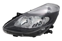 Scheinwerfer Links FüR Renault Clio 3 III BR CR H7 / H7 2009- Schwarz LWR