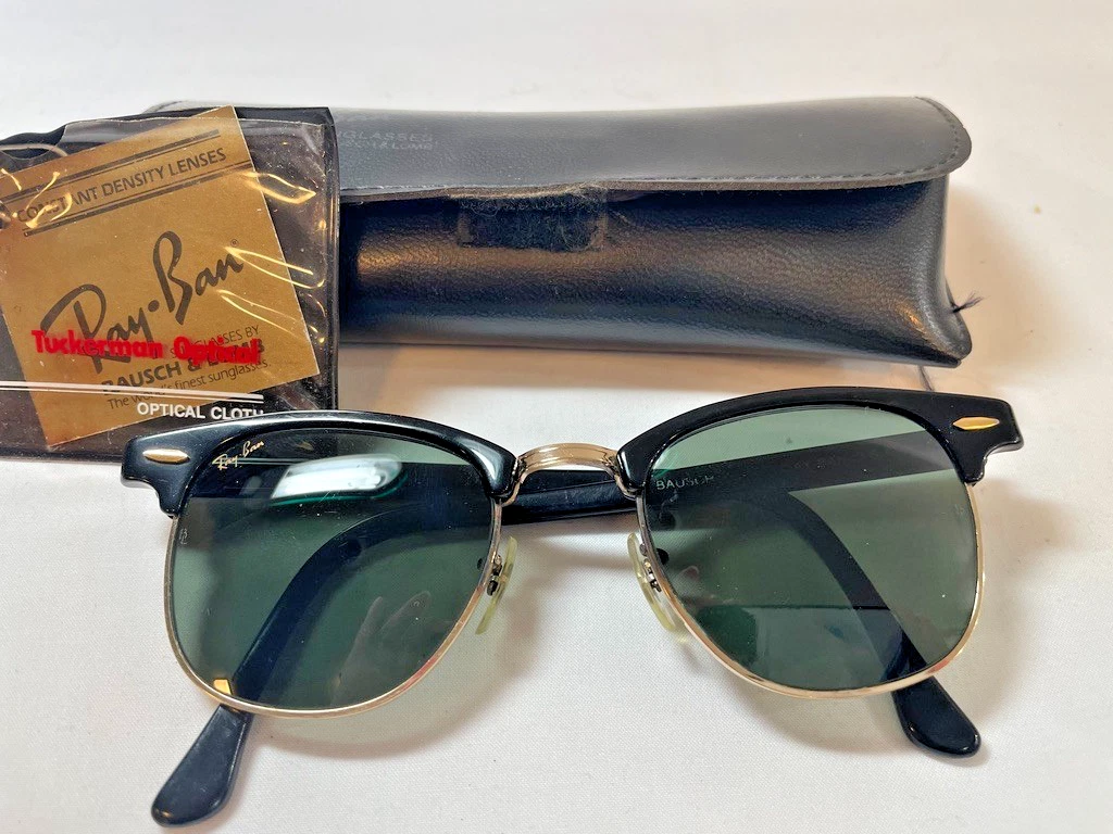 Ray-Ban Women Black Vintage Sunglasses for sale | eBay display picture 2
