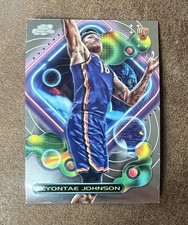 2024 Topps Cosmic Chrome Keyontae Johnson #192 Oklahoma City Thunder Rookie