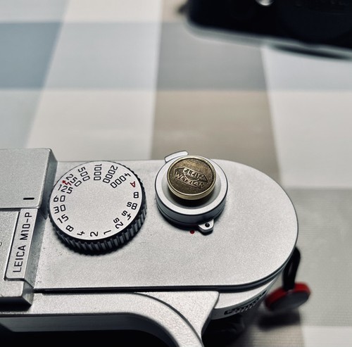 Brass Camera Shutter Release Button For Leica m1/2/3/4/5/6/7/8/9/10/11 mp ma Q3 - Photo 6/6