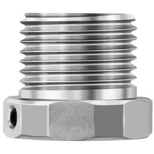 Lathe Headstock Spindle AdapterConverts 1x8 TPI to 1-1/2-8 TPI for Woodwork