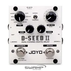 JOYO D-SEED-II Dual Channel Digital Delay Guitar Pedal