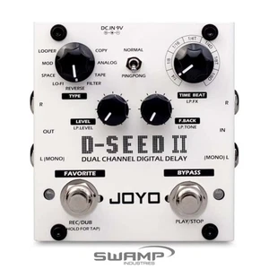 JOYO D-seed-ii Dual Channel Digital Delay Guitar Pedal