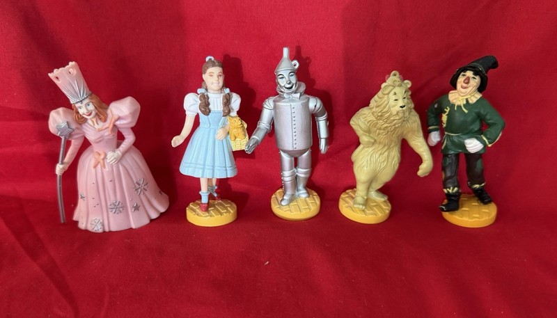 Vintage WIZARD of OZ figures 1939 Loew's Ren 1966 MGM 1987 1988 Turner Lot