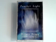 Hilary Stagg – Feather Light Cassette 1989 Acoustic Electric Harp New Age Real