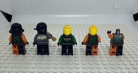 LEGO NINJAGO: The Green NRG Dragon (70593) All Minifigures Lloyd Cole Incomplete