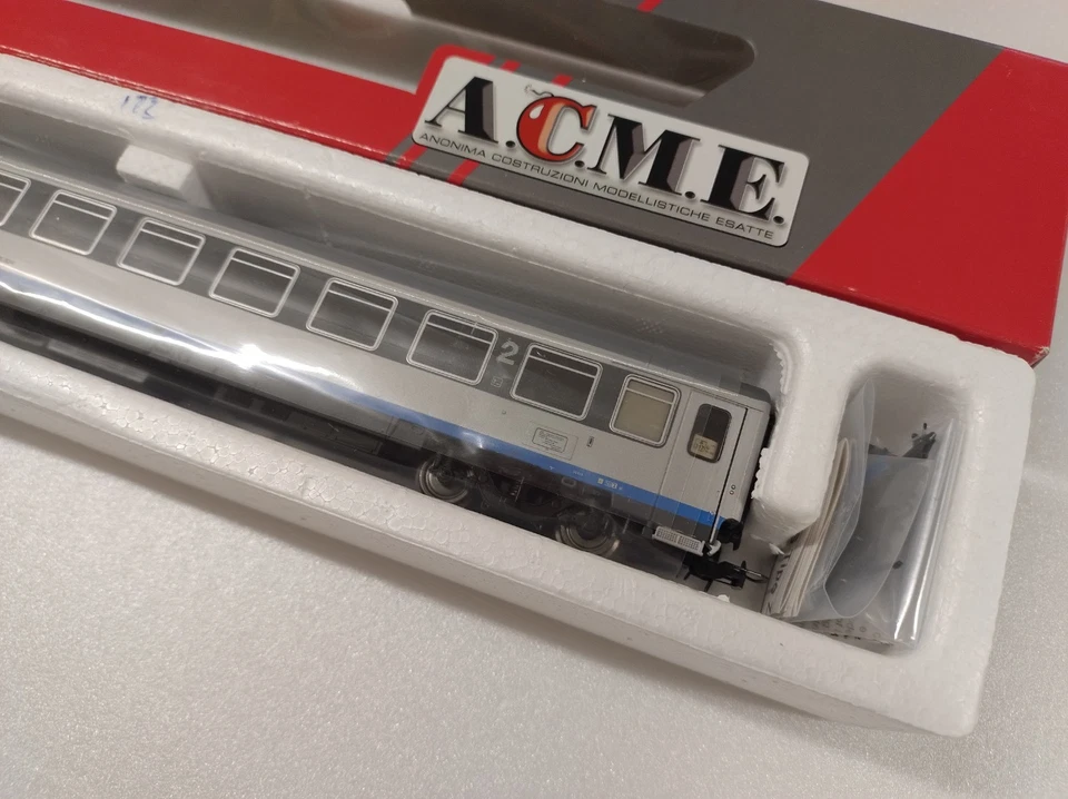 ACME 55002 + 55003 + 50344 + 50324 Cisalpino Eurocity Canaletto completo 8 pezzi - Immagine 4 di 4