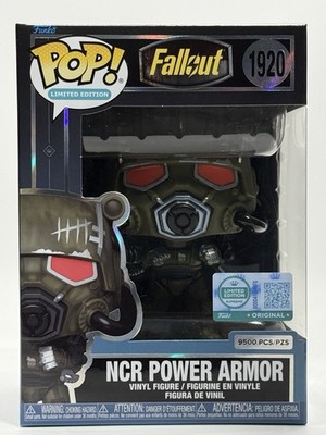 Funko Pop NCR Power Armor #1920 Fallout LE 9500 Funko Exclusive