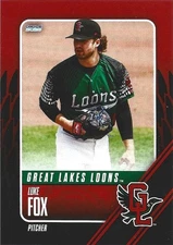 LUKE FOX 2025 Choice Great Lakes Loons #NNO Duke Blue Devils Dodgers 🔥