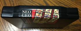 World Heroes 2 Neo Geo AES US Version Dog Tag No Manual -Tested & Working-