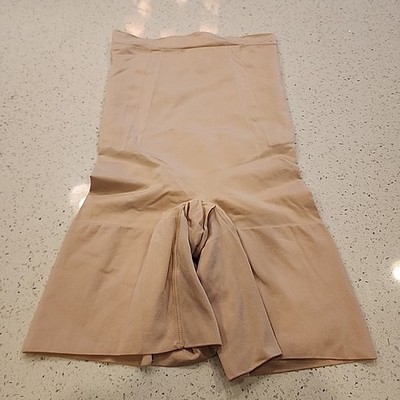 spanx shapewear shorts XS Nude Slimming High Waisted 