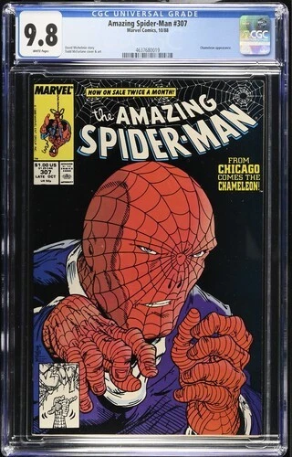 Amazing Spider-Man 307  9.8 NM/M   White Pages   (R)