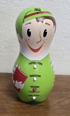 Hallmark Grab-N-Gabs Tell The Elf Electronic Story Game - Tested & Works