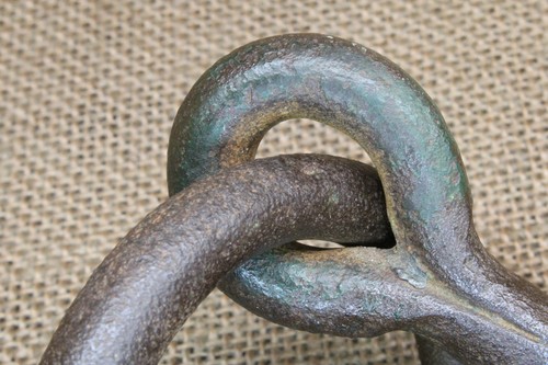 Old Horse Tie Hitching Post 3” Ring Lag Screw Blacksmith Welded Wrought Iron - Picture 4 of 10