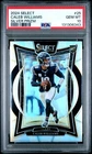 2024 PANINI SELECT SILVER PRIZM #25 CALEB WILLIAMS ROOKIE RC PSA 10