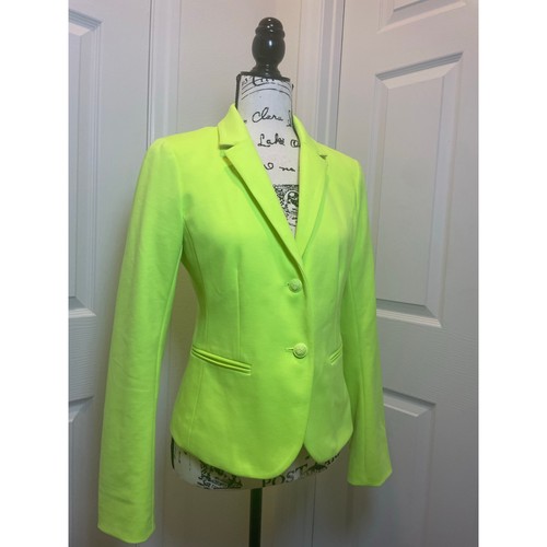 GAP BLAZER TAILLIERT GR 4 NEONGRÜN ÄSTHETISCH GLAM EDEL - Bild 12 von 13