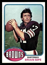 1976 Topps Brian Sipe RC #516 - Cleveland Browns - NM+