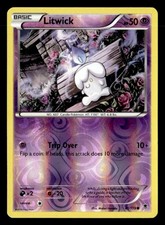 Litwick Common Reverse Holo XY - Phantom Forces 41/119 LP Pokémon TCG