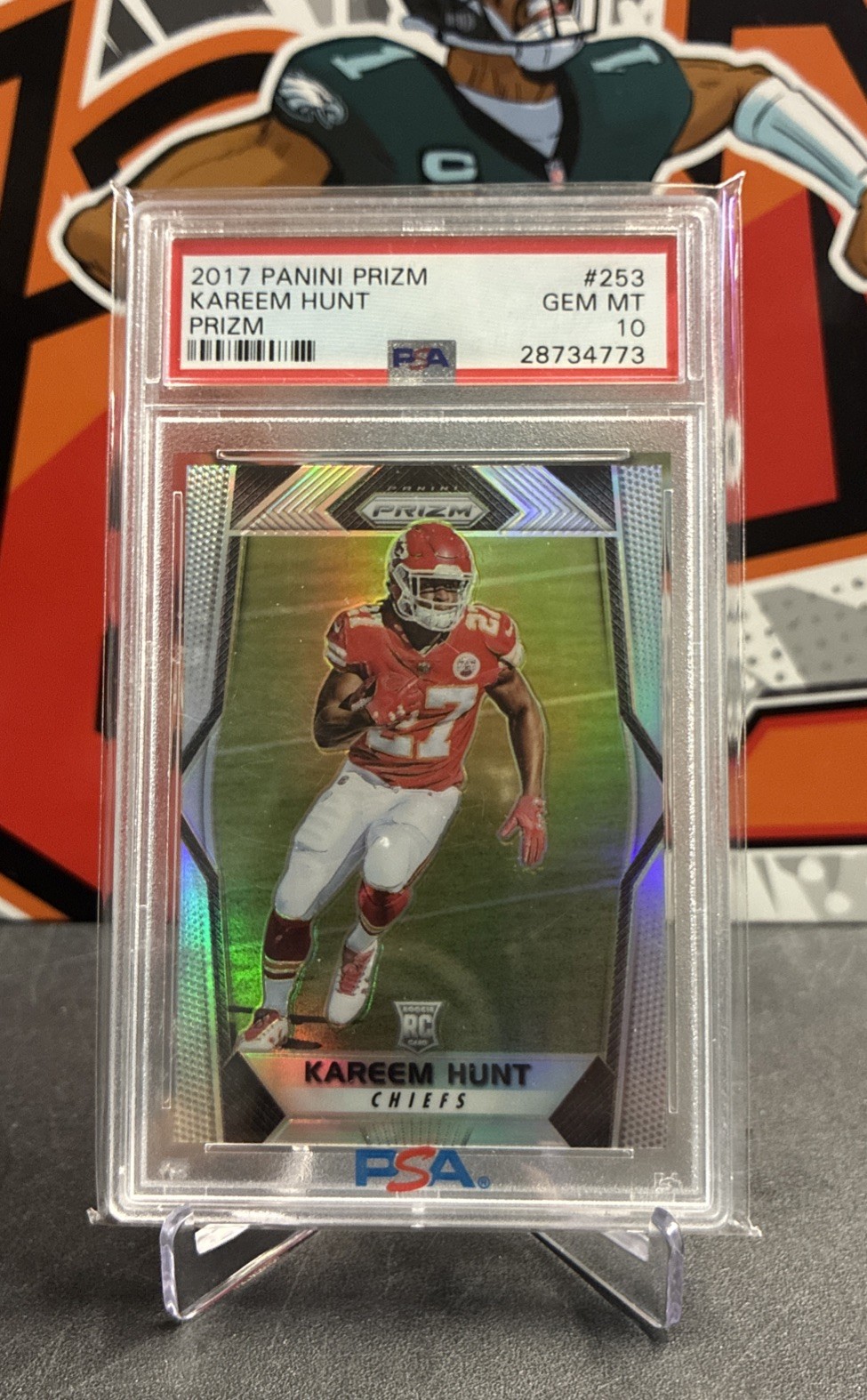 Kareem Hunt Panini Prizm #253 Base